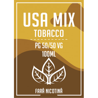 USA MIX tobacco 100ml - fara nicotina