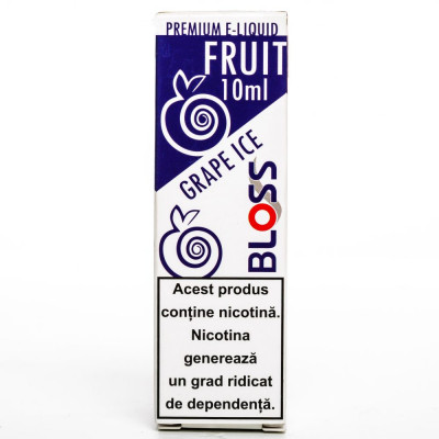 x [ STOC EPUIZAT ] BLOSS Grape Ice 10ml