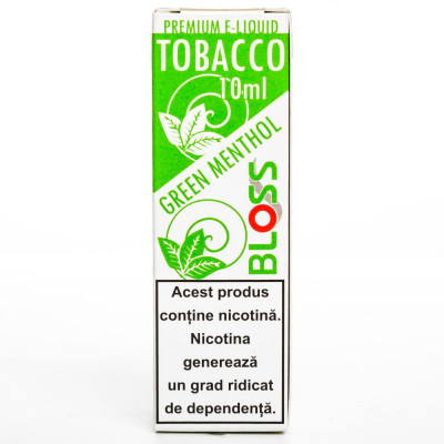 x [ STOC EPUIZAT ] BLOSS Green Menthol 10ml