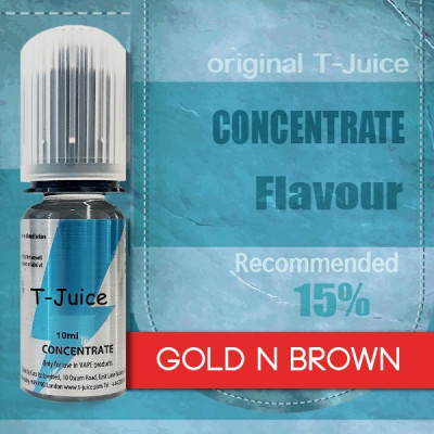 X [ STOC EPUIZAT ] Aroma T-Juice - Gold n Brown 10ml 