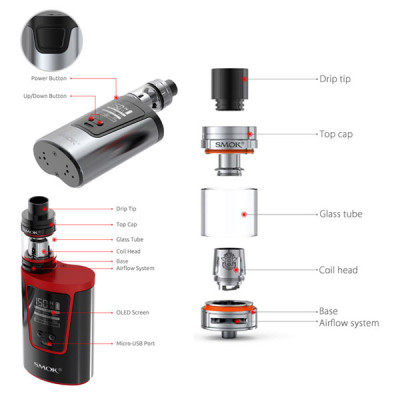 [STOC EPUIZAT] Smoktech G150 cu TFV8 Big Baby 4200 mAh